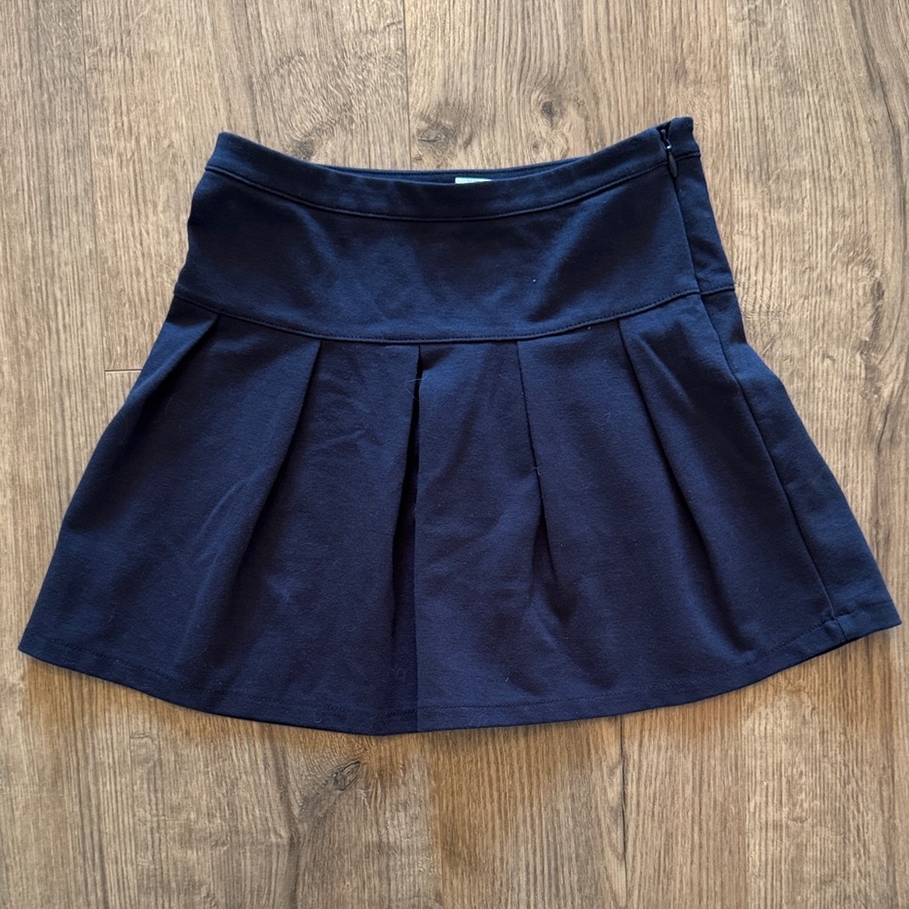 Girls Navy Uniform Skirt